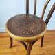 Chaise ancienne de bistrot fischel