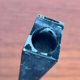 Danish metal candlestick in mid-century style by Gunnar Cyren for Dansk Designs Denmark, 1960s.