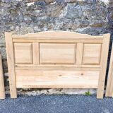 Solid oak bed
