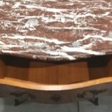 Dresser Louis XV style with marquetry