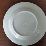 8 blue & white plates