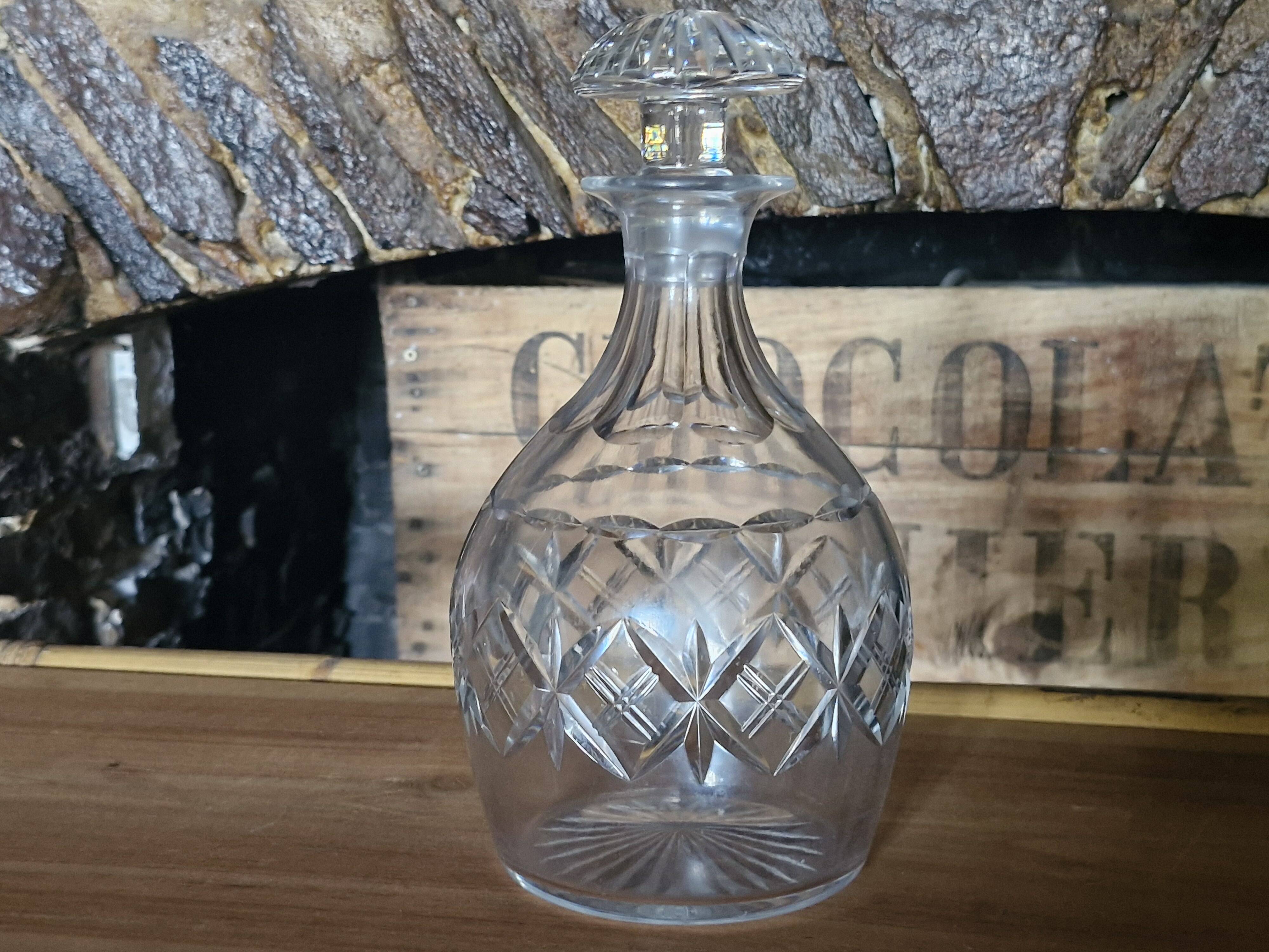 Antique cut crystal carafe - Val St Lambert ??
