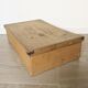 Old wooden box from the department stores of Bordeaux