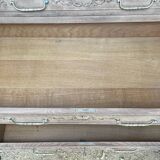 Large stripped oak chest of drawers