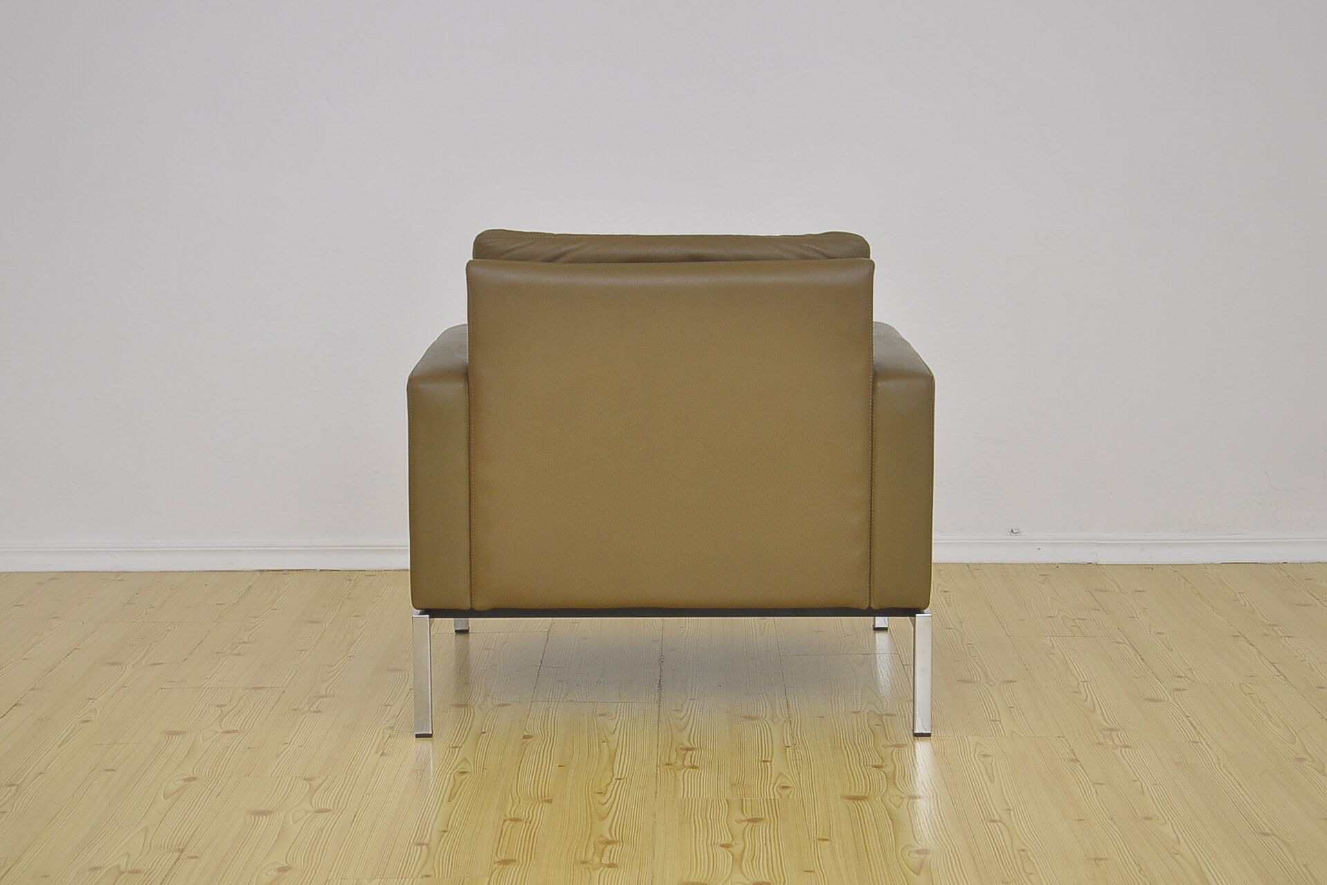 Leather sofa and armchair by Hans Peter Piehl for Wilkhahn, 1960s