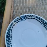 Sarreguemines cups and saucers