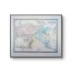 Asia Minor, old map, printed in 1852.