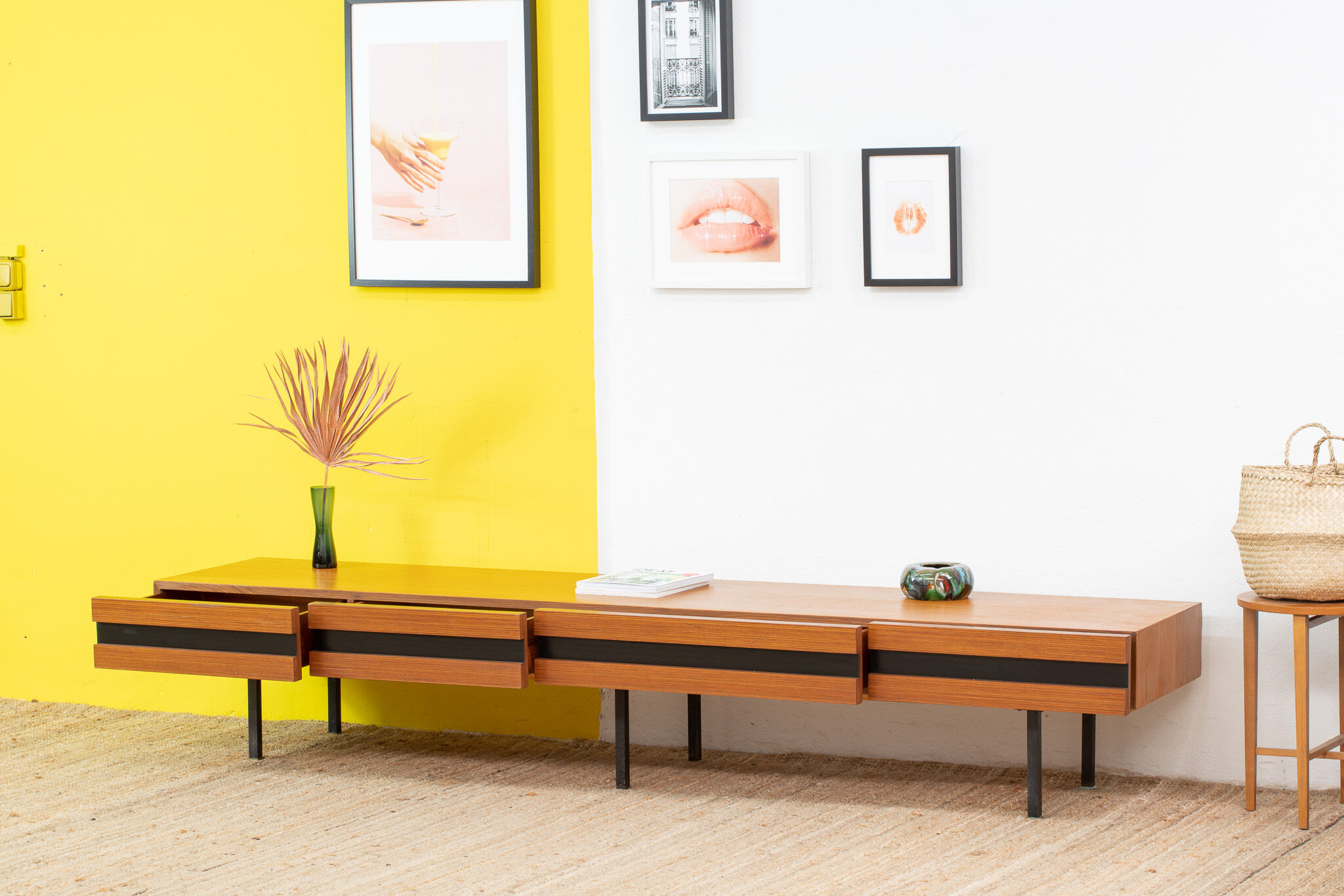 Vintage scandinavian enfilade