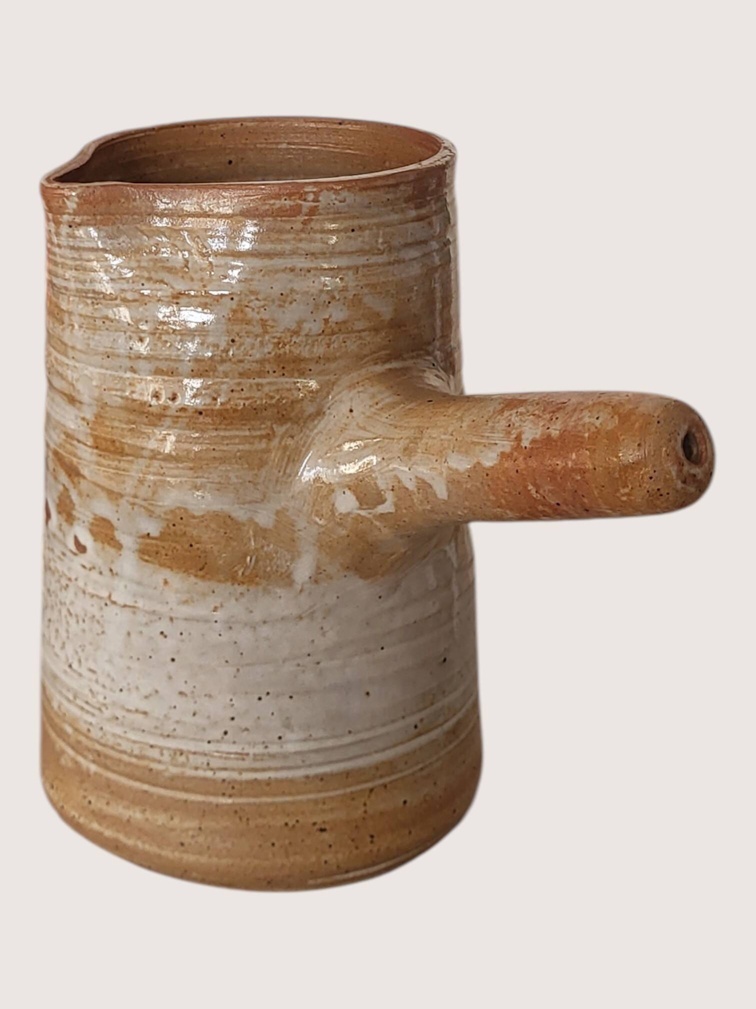 Ceramic stoneware jug Pierre Lion Puisaye