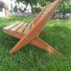 Banc pliant vintage