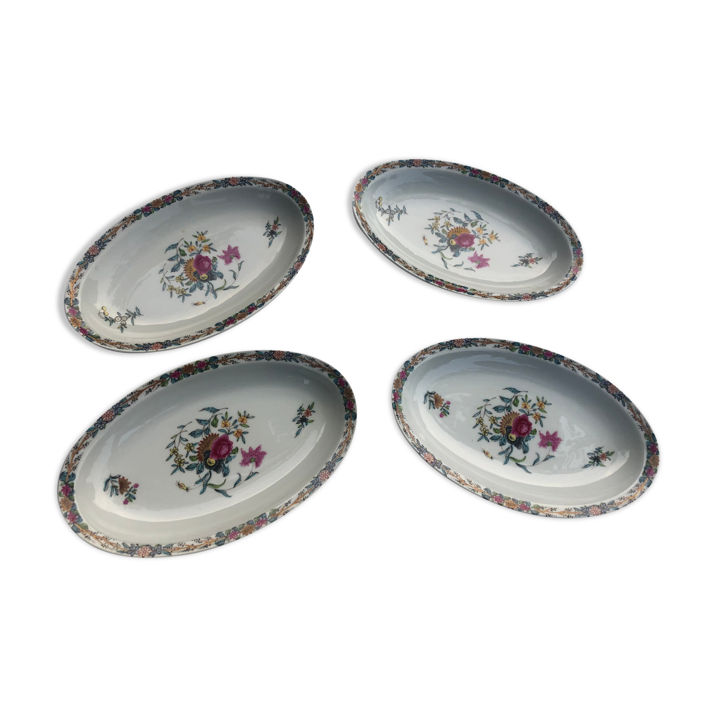 Set of 4 raviers habiland pondichery