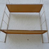 Modular wall shelf string