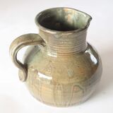 Pichet grès gris vert