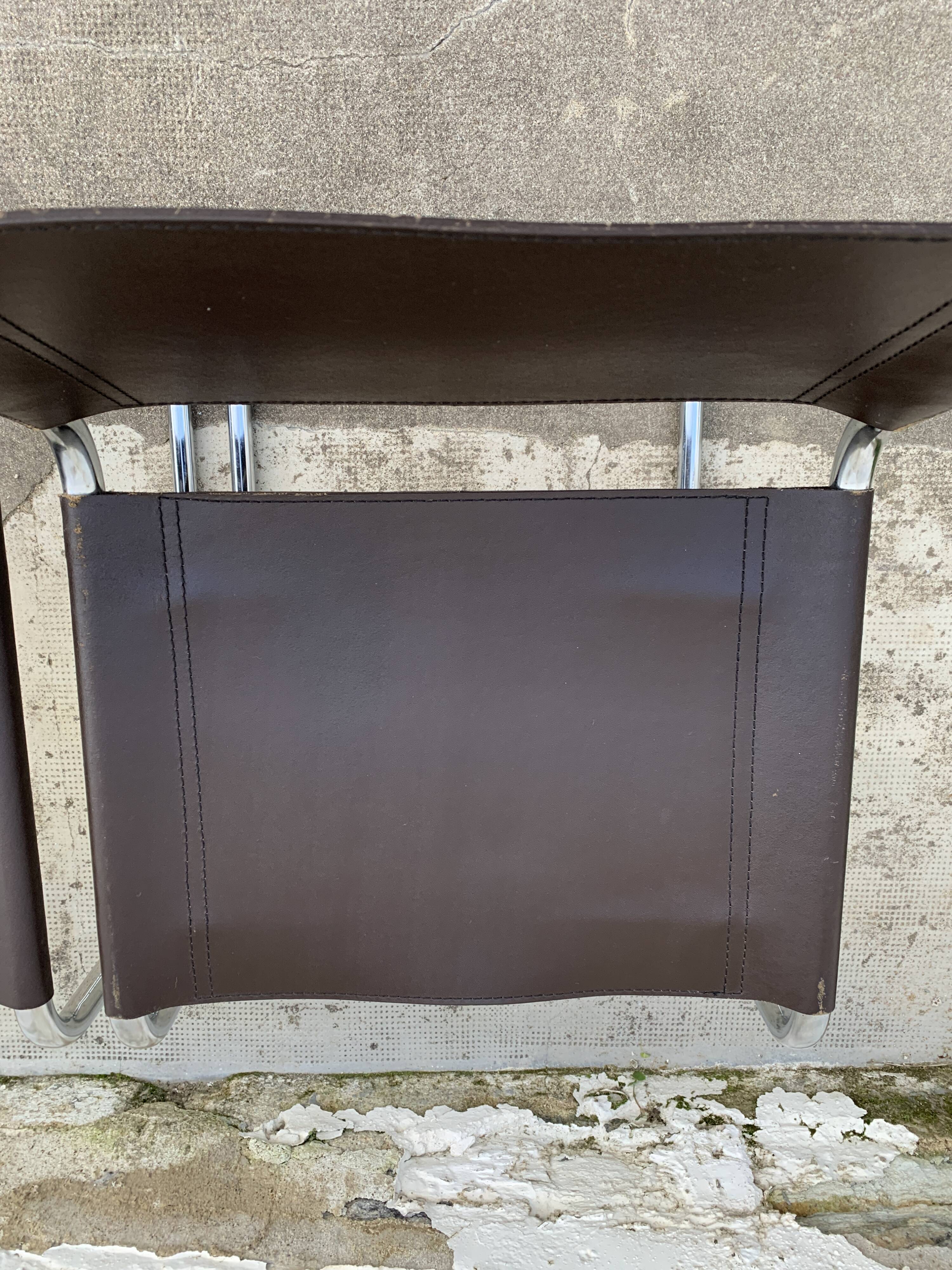 Pair of chairs B33 by Marcel Breuer