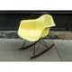 Rocking chair Lemon jaune de Charles & Ray Eames - Herman Miller-1970