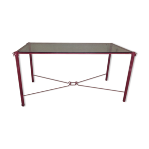 Table bureau en verre