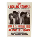 Affiche de Concerts Rock The ROLLING STONE Première Apparition USA 1965