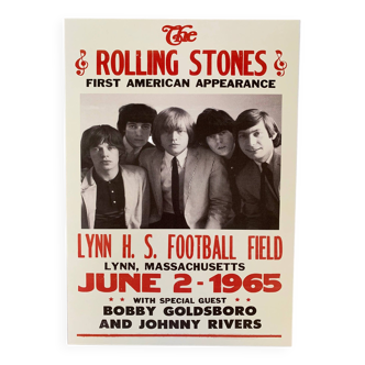 Rock Concert Poster The ROLLING STONE First Appearance USA 1965