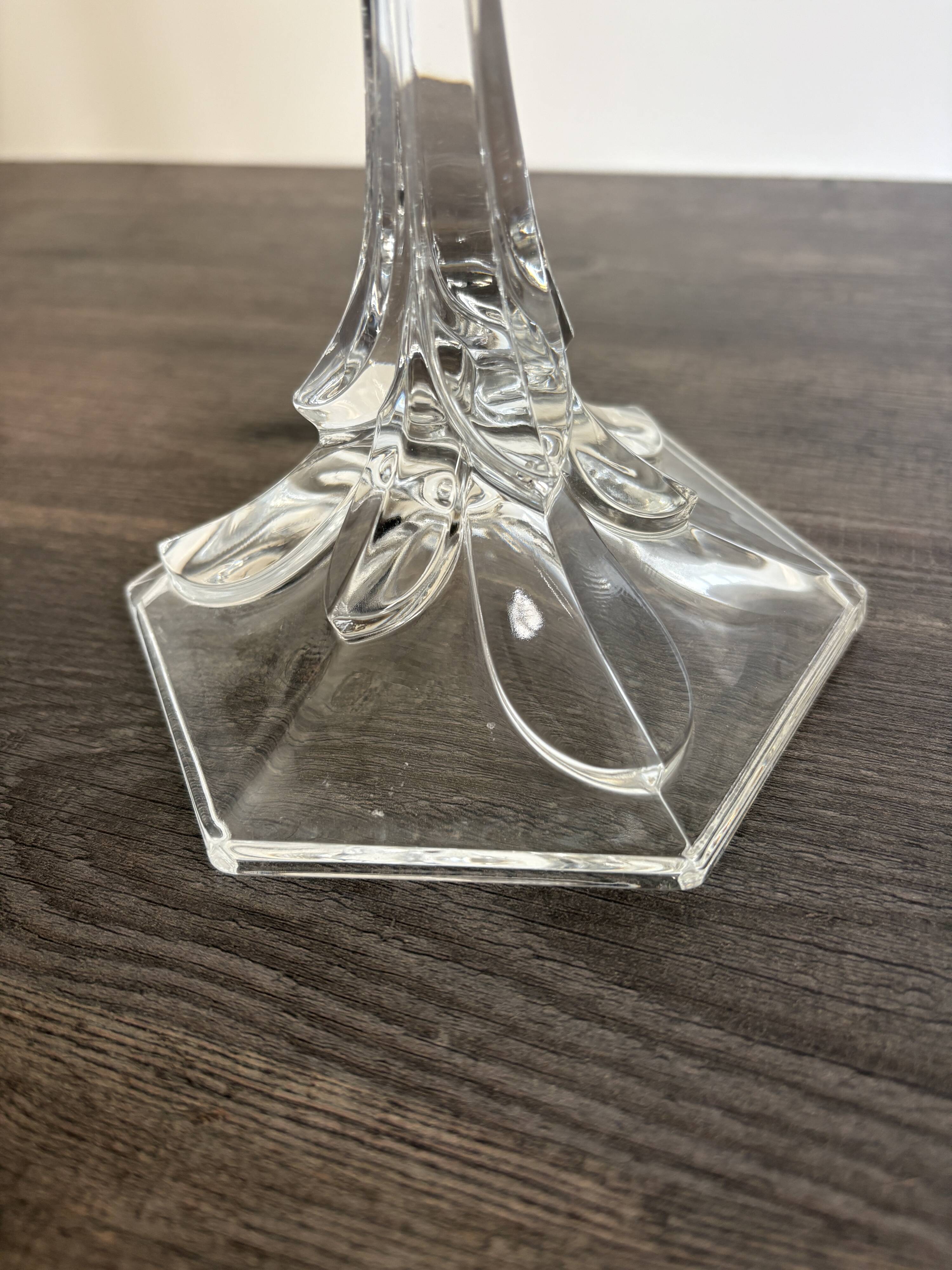 Vintage decorative chandelier Crystal d'Arques