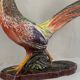 Art Deco ceramic pheasant by Lucien Alliot