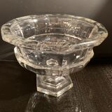Coupe en cristal art déco