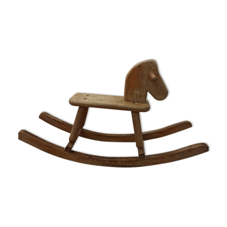 Wooden rocking horse toy