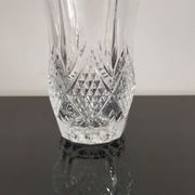 Vase cylindrique à col évasé en cristal moulé Lorraine