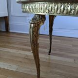 Table basse Louis XV en marbre