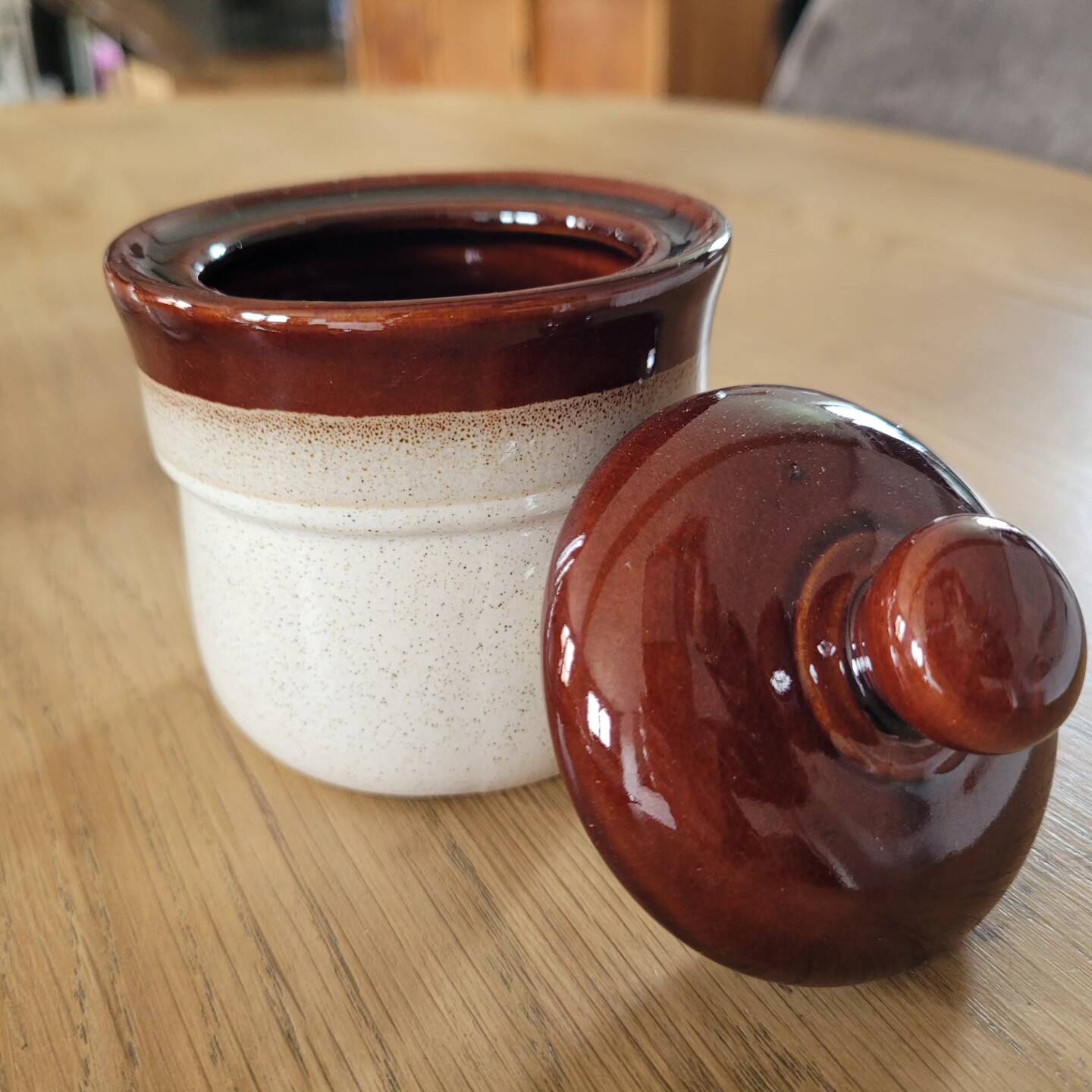 Glazed stoneware coffee service