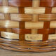 Vintage wicker basket or paper bin