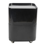 Black Componibili by Anna Castelli Ferrieri for Kartell