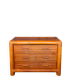 70s/80s bamboo chest of drawers