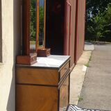 Miroir triptyque époque Art Déco