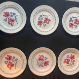 Assiettes « Cannes » Sarreguemines Diguoin.