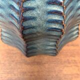 Vintage German brutalist ceramic gourd vase by Heinrich Fuchs for Luisenburg, 1970s.