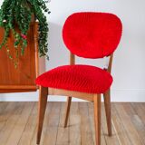 Red toupee chair, 1950