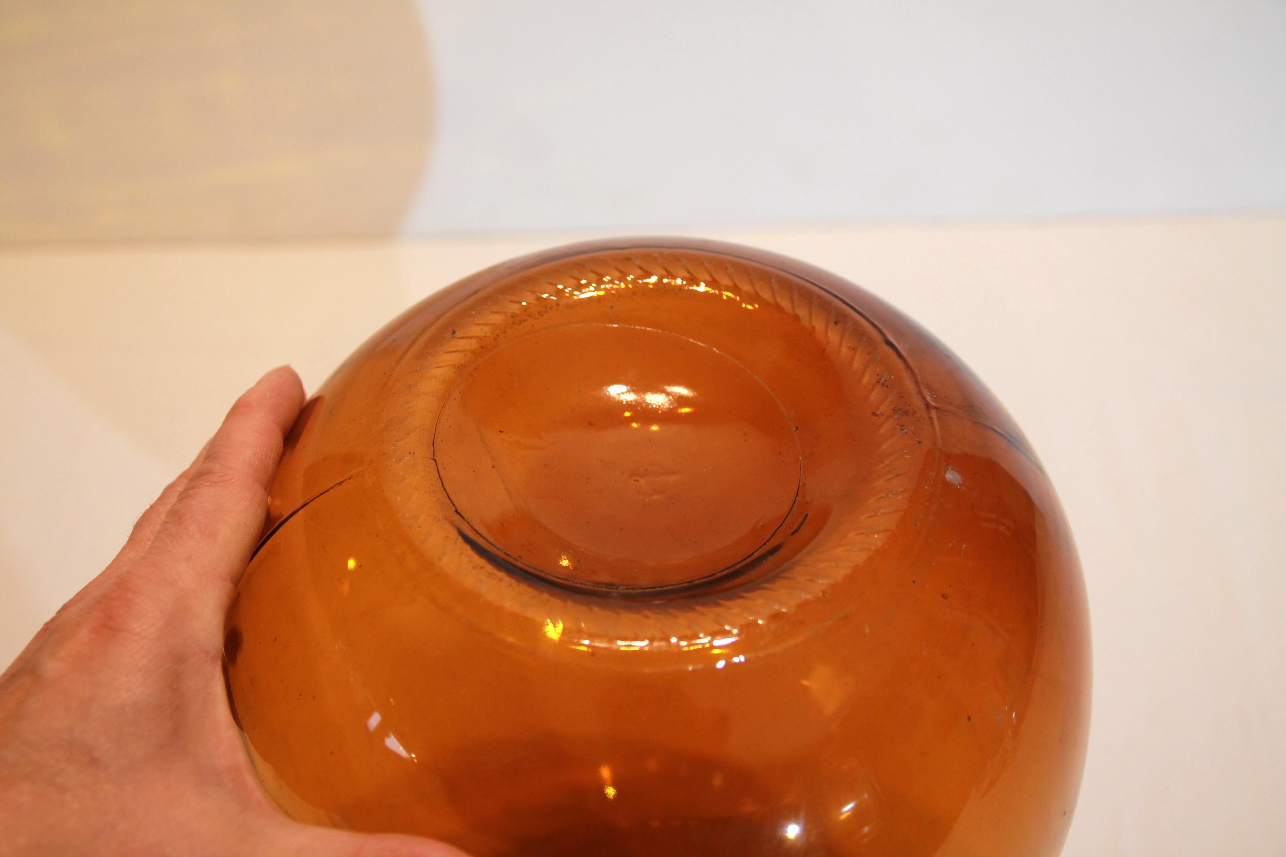 Amber demijohn