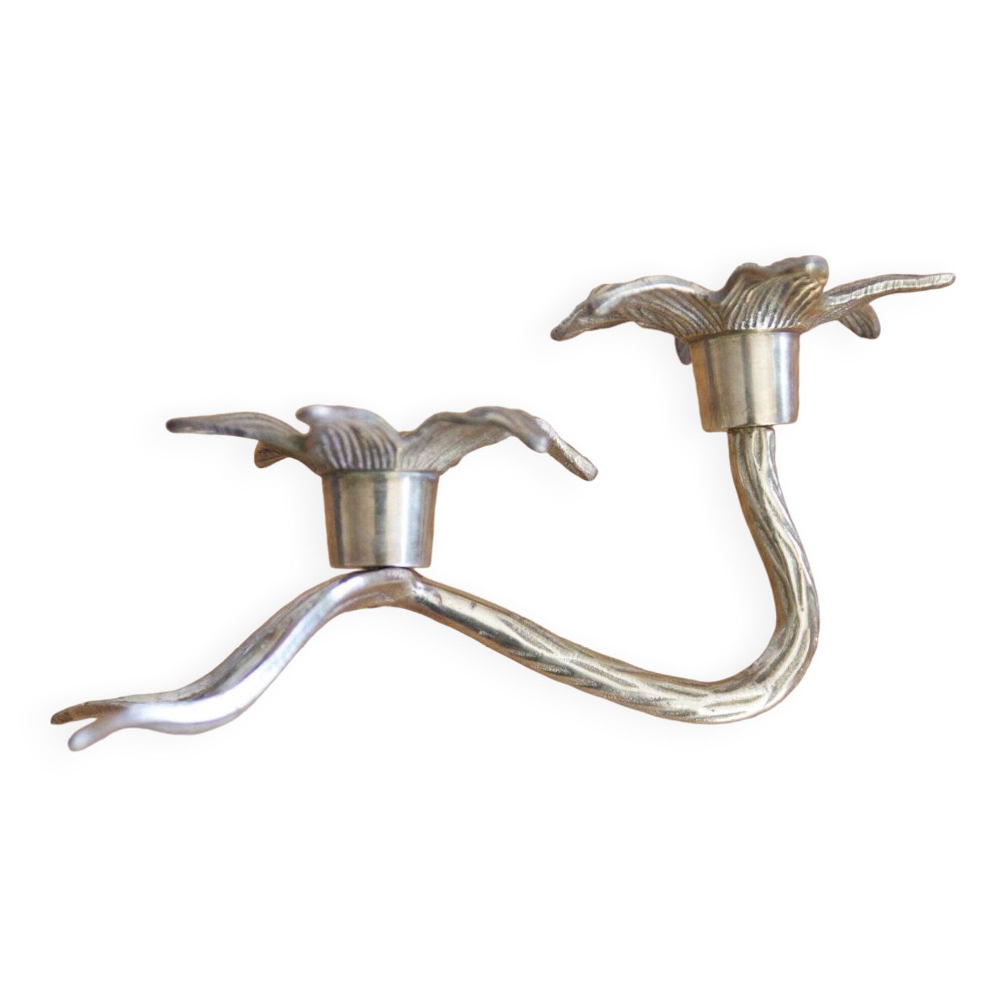 Flower candle holder