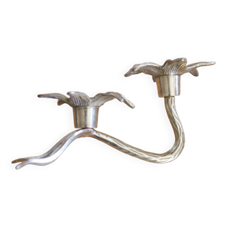Flower candle holder