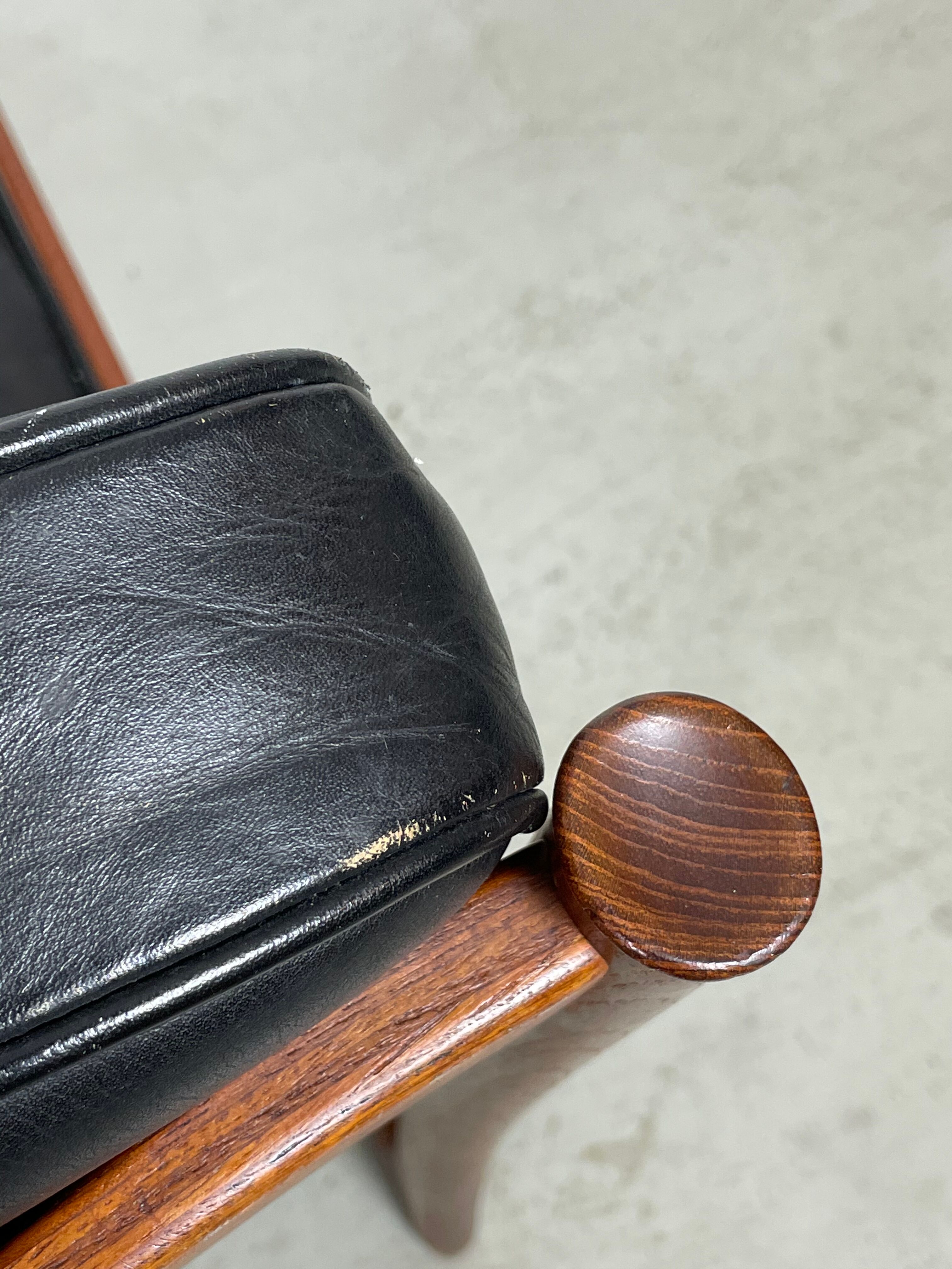 Armchair by Peter Hvidt & Orla Mølgaard Nielsen FD130 for France & Søn