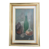 Tableau huile sur toile « transparences »