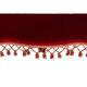 Red Velvet 7 piece Hall set 1960s