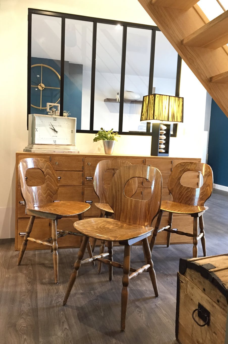 4 chairs bistro Baumann