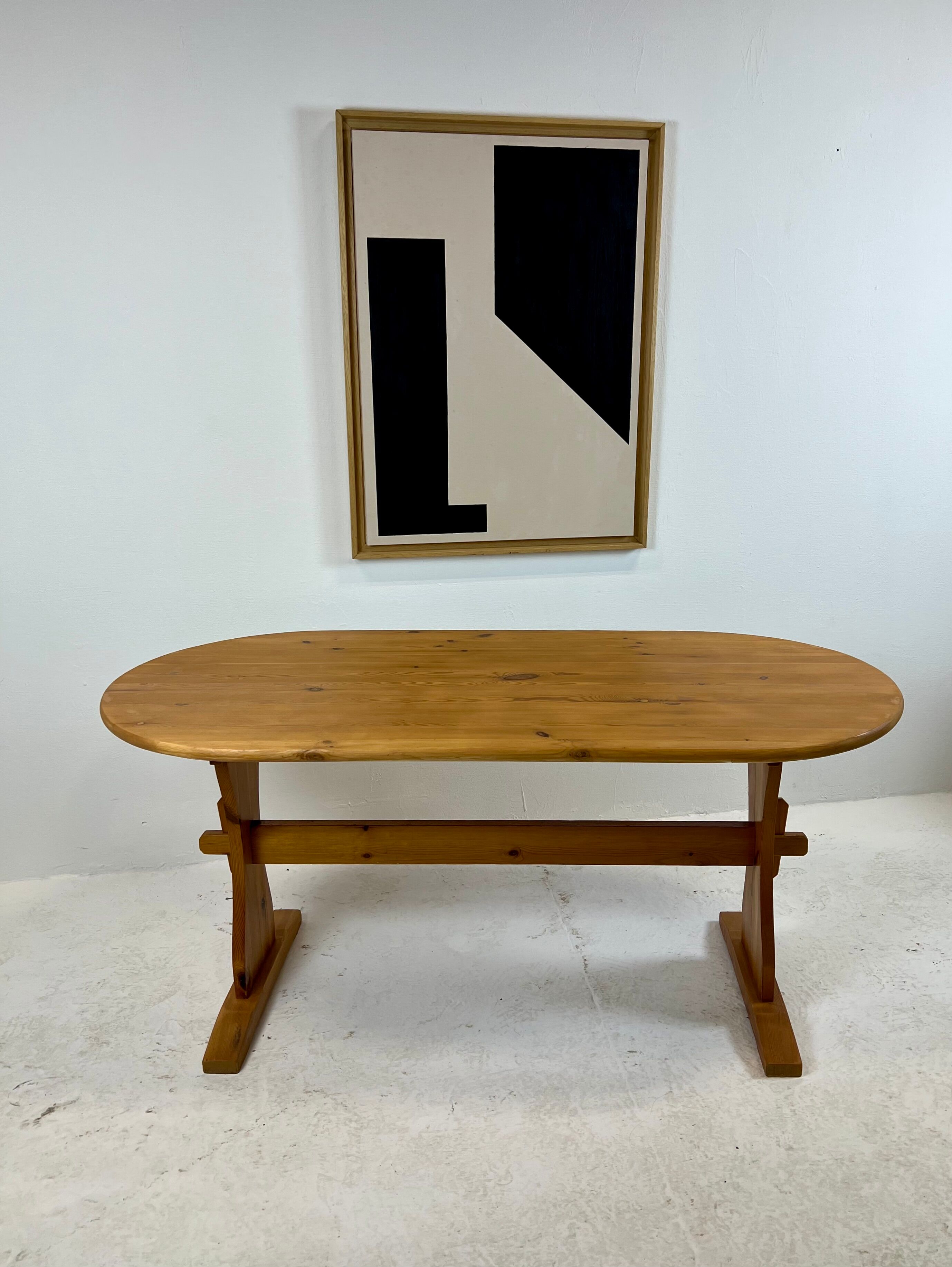 Pine dining table