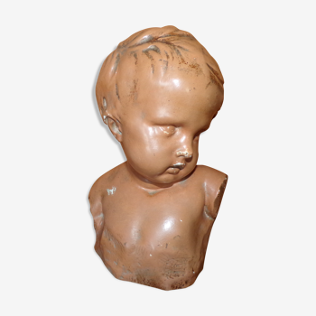 Porcelain child bust