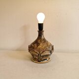 Old ceramic table lamp, Danish and estimated from the 1960s-1970s.
