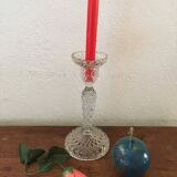 Glass candlestick