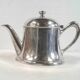 Vintage hotel silver metal teapot Hotel Oriental in Algiers