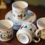 4 tasses de Noël