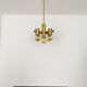 Swedish brass chandelier model 1892 by Hans Agne Jakobsson